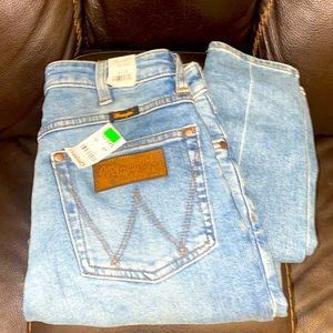 NWT Retro Wrangler skinny jeans